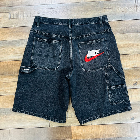 Supreme Nike Denim Short Black