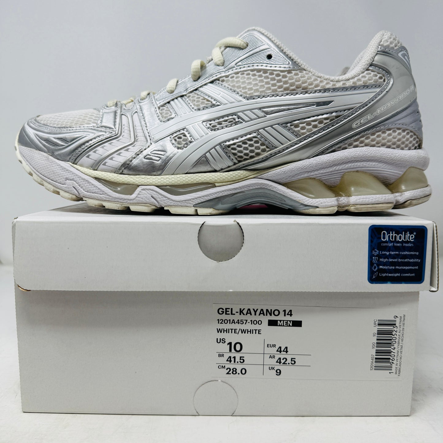 ASICS Gel-Kayano 14 JJJJound Silver White