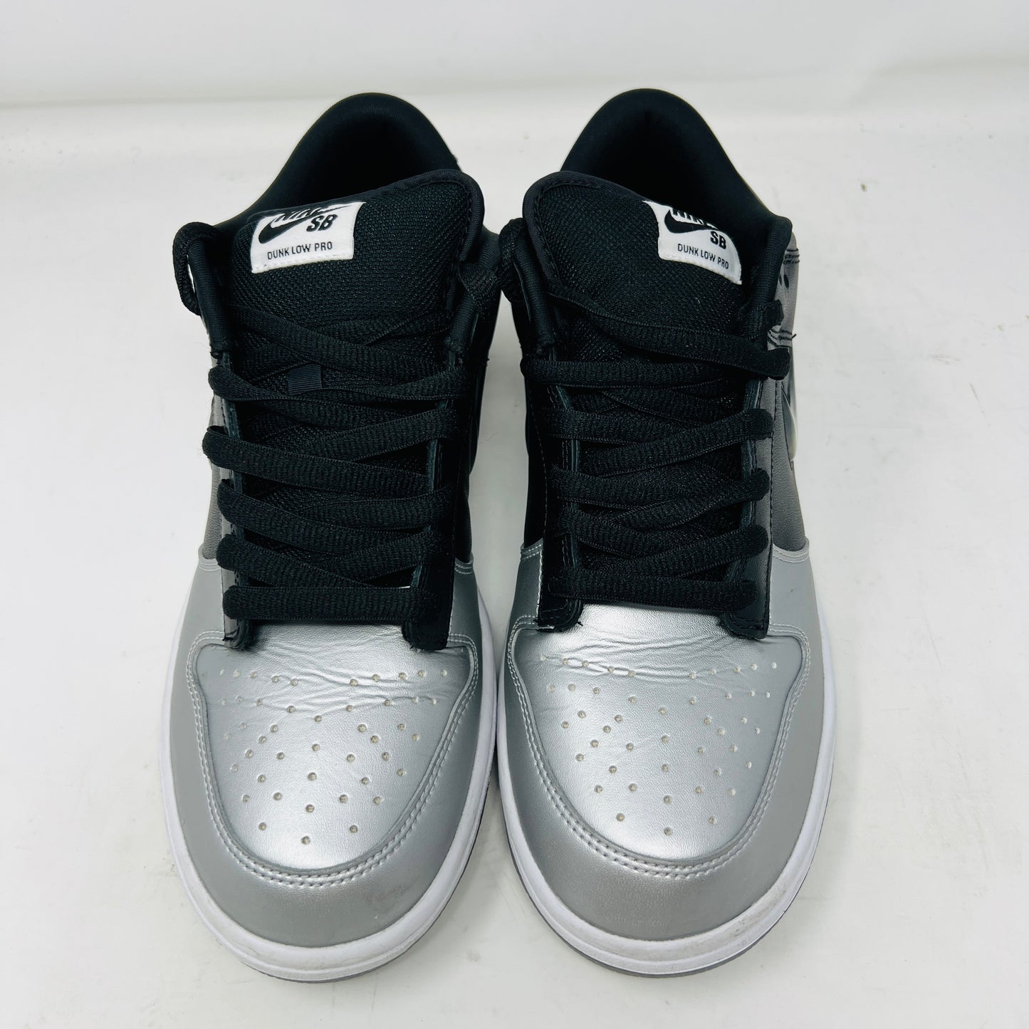 Nike SB Dunk Low Supreme Jewel Swoosh Silver