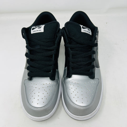 Nike SB Dunk Low Supreme Jewel Swoosh Silver