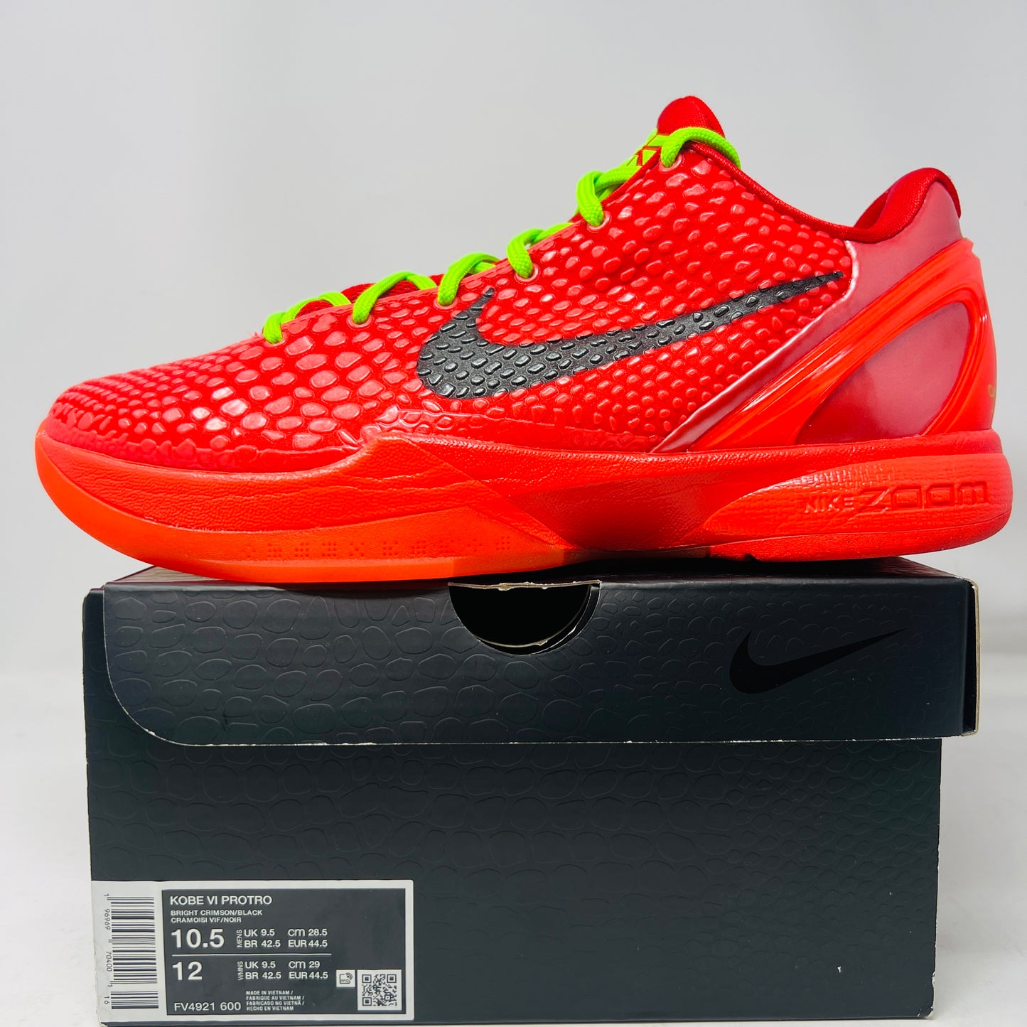 Nike Kobe 6 Protro Reverse Grinch