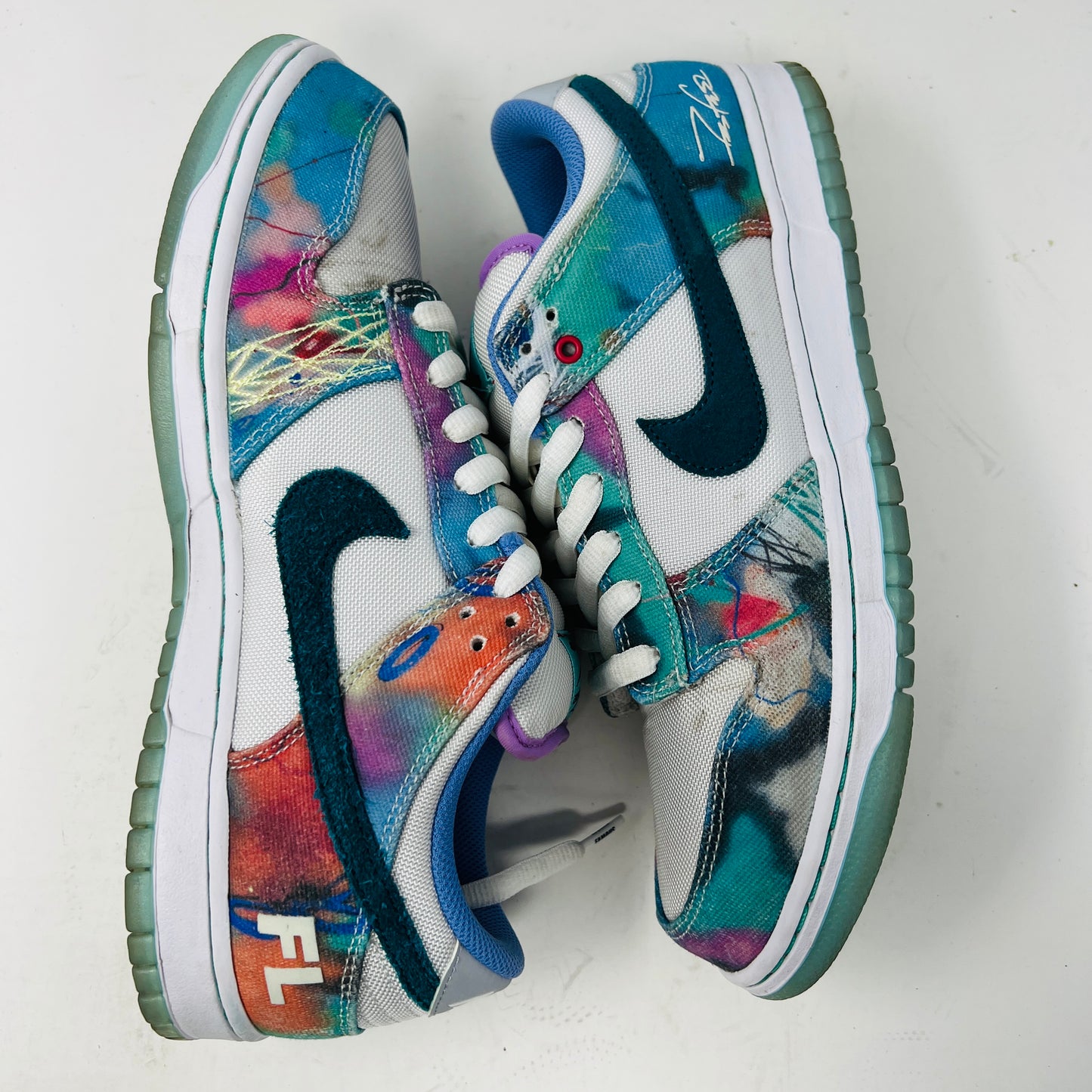 Nike SB Dunk Low Futura Laboratories Bleached Aqua
