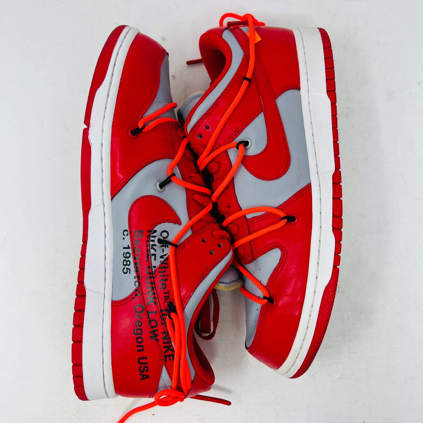 Nike Dunk Low Off-White University Red