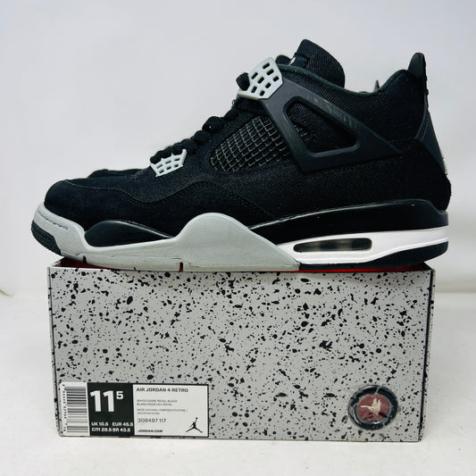 Jordan 4 Retro SE Black Canvas