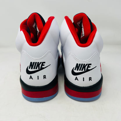 Jordan 5 Retro Fire Red Black Tongue (2025)
