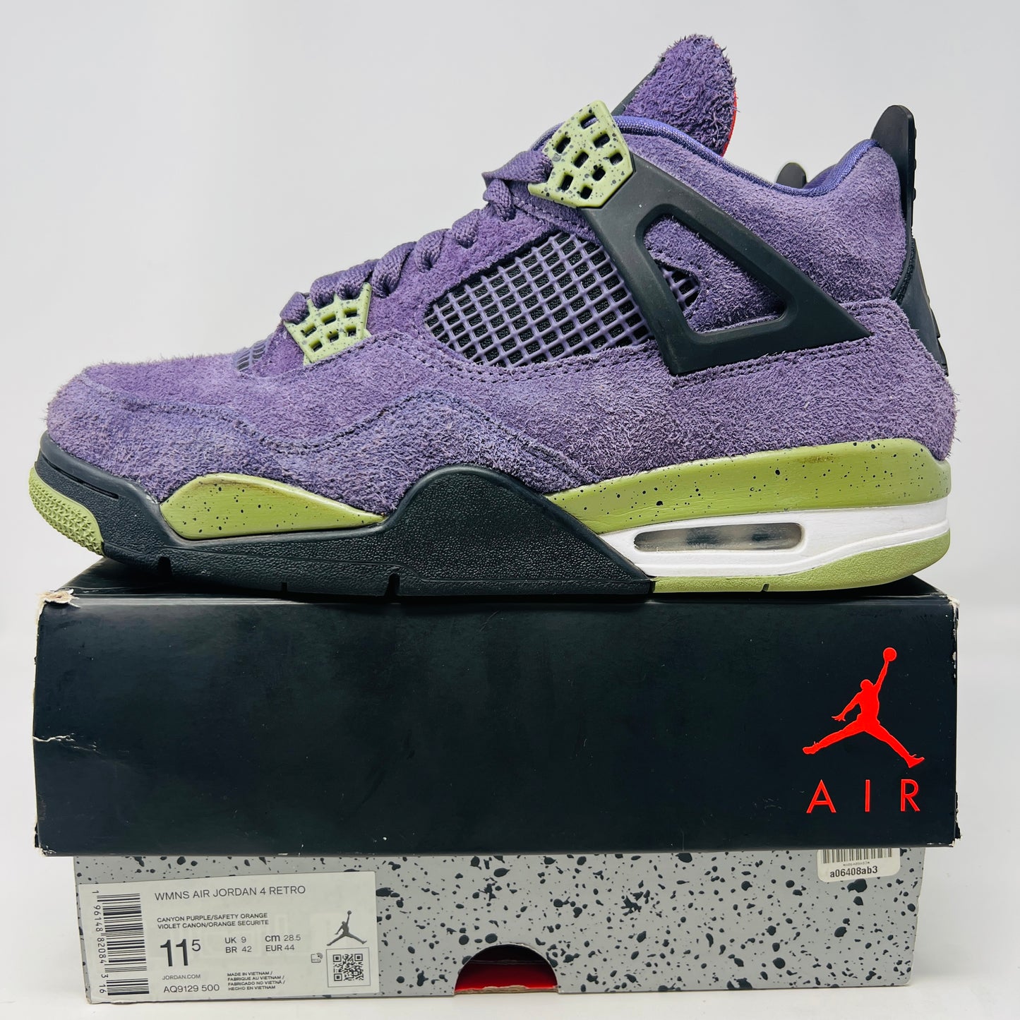 Jordan 4 Retro Canyon Purple (Women's)