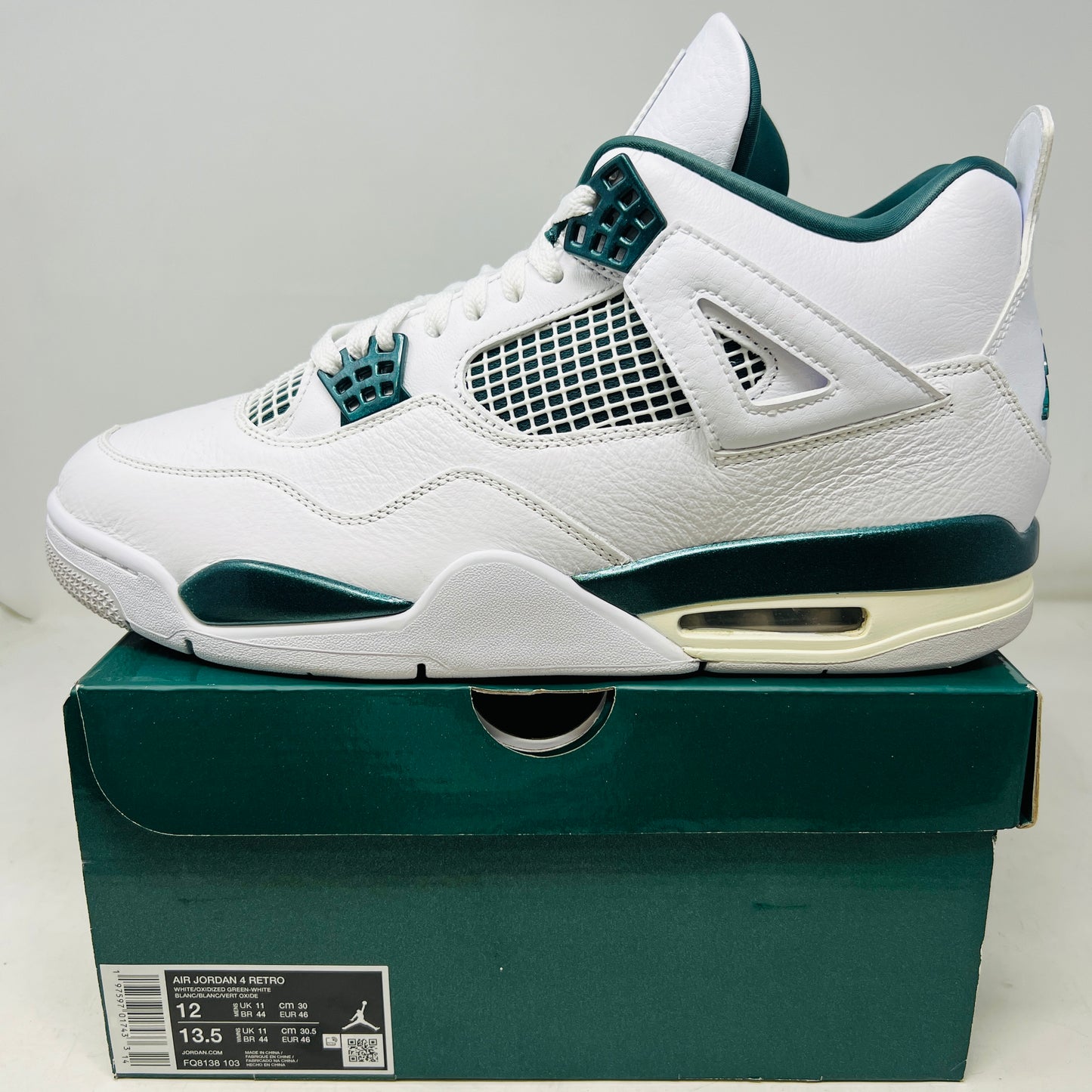 Jordan 4 Retro Oxidized Green