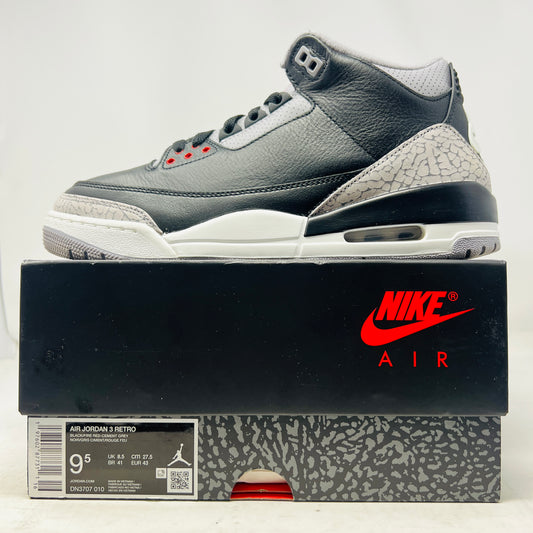 Jordan 3 Retro OG Black Cement (2024)