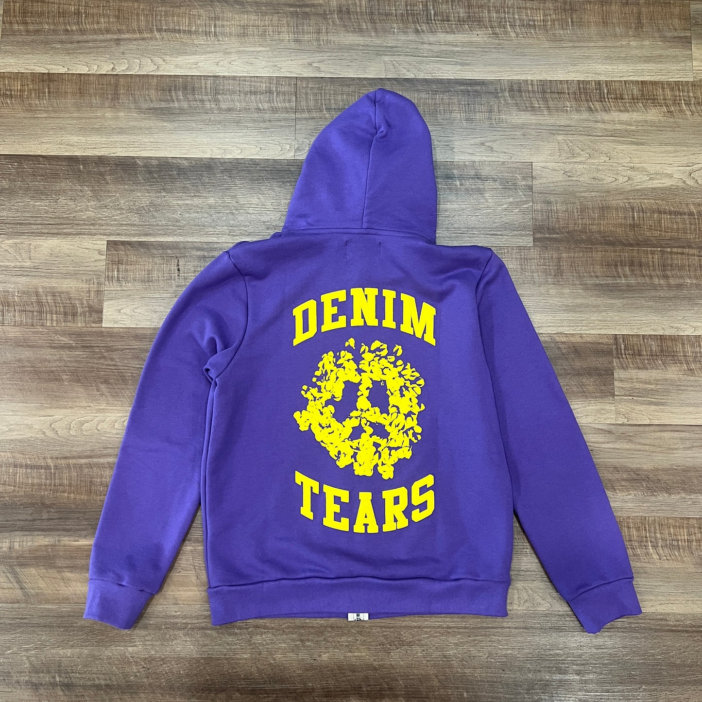 Denim Tears Denim University Zip Hoodie Purple
