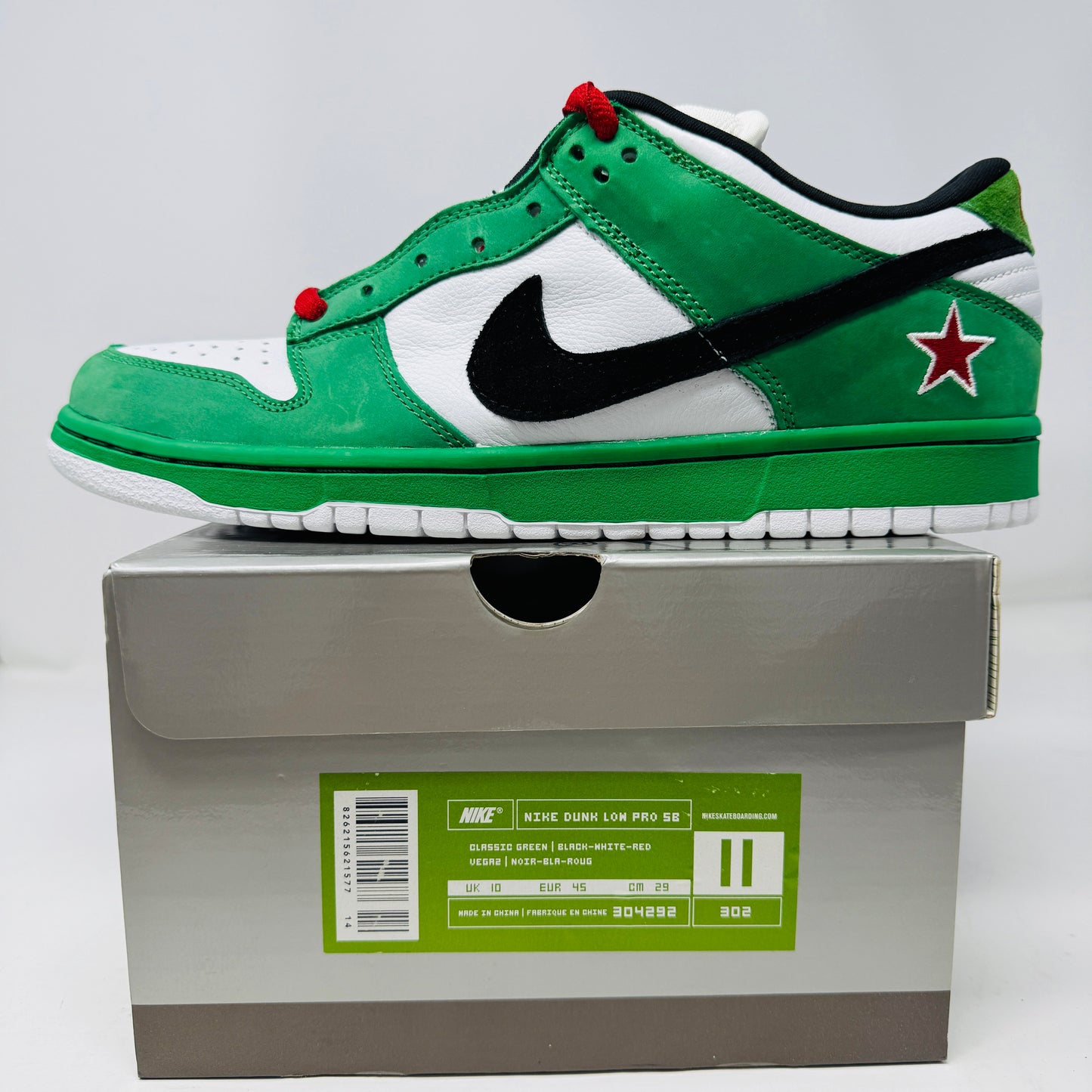 Nike SB Dunk Low Heineken