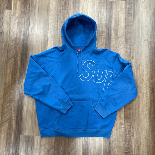 Supreme Reflective Hooded Sweatshirt