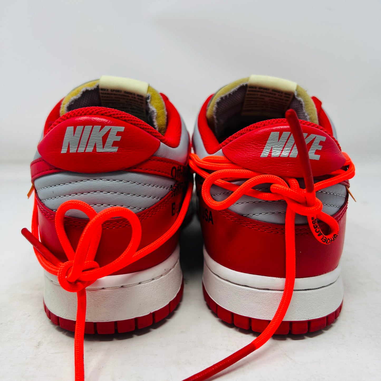 Nike Dunk Low Off-White University Red