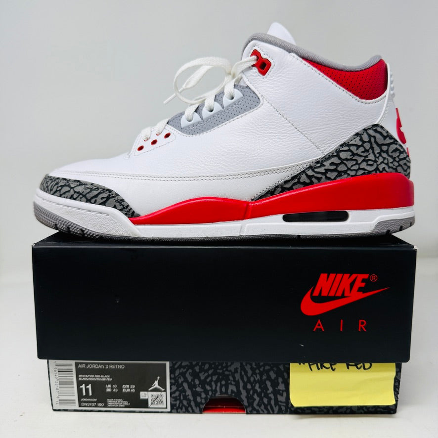 Jordan 3 Retro Fire Red (2022)