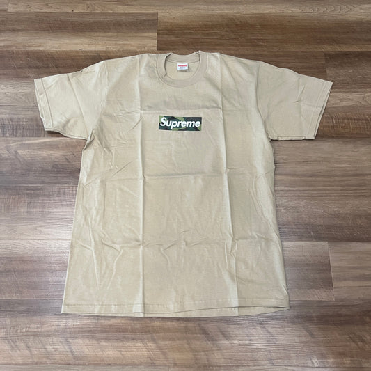 Supreme Box Logo Tee (FW23) Khaki