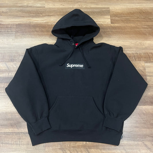 Supreme Box Logo Hooded Sweatshirt (FW25) Black