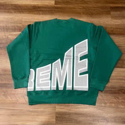 Supreme Side Arc Crewneck Light Pine