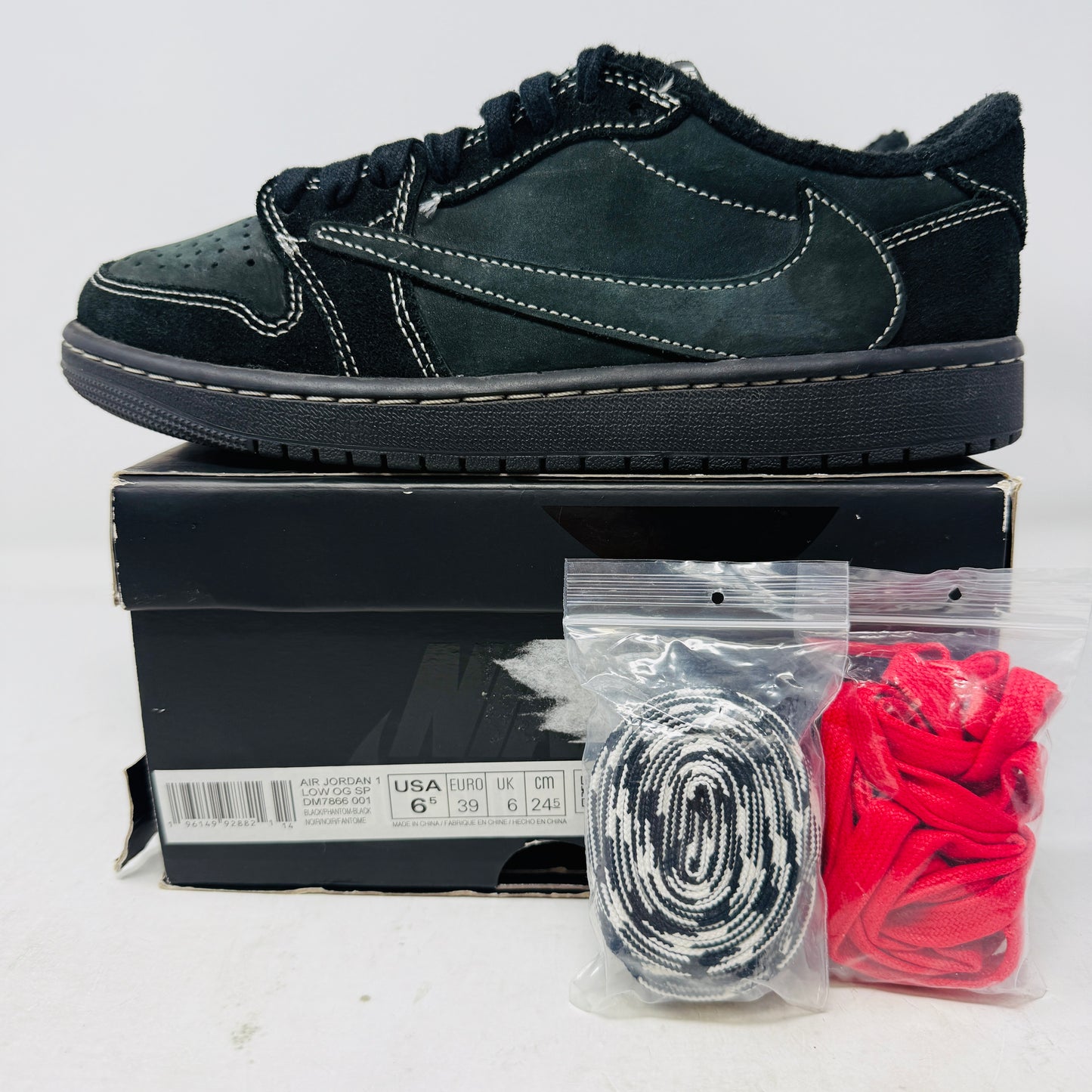 Jordan 1 Retro Low OG SP Travis Scott Black Phantom