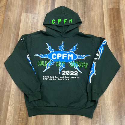 Cactus Plant Flea Market Coachella Weekend 2 Hoodie Green