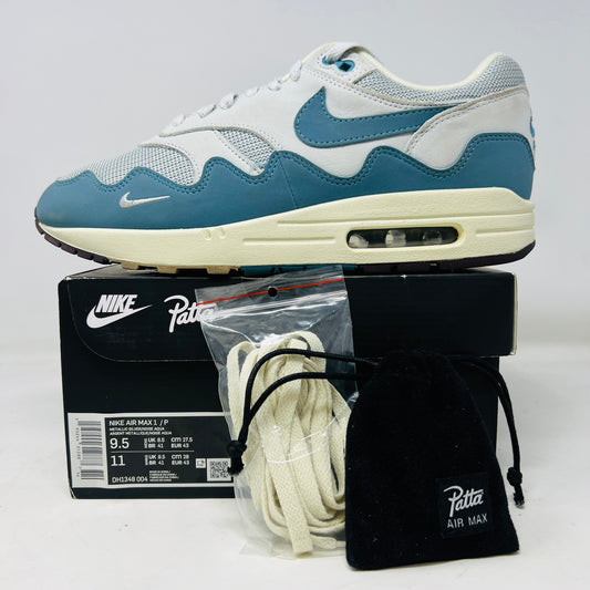 Nike Air Max 1 Patta Waves Noise Aqua (with Bracelet)
