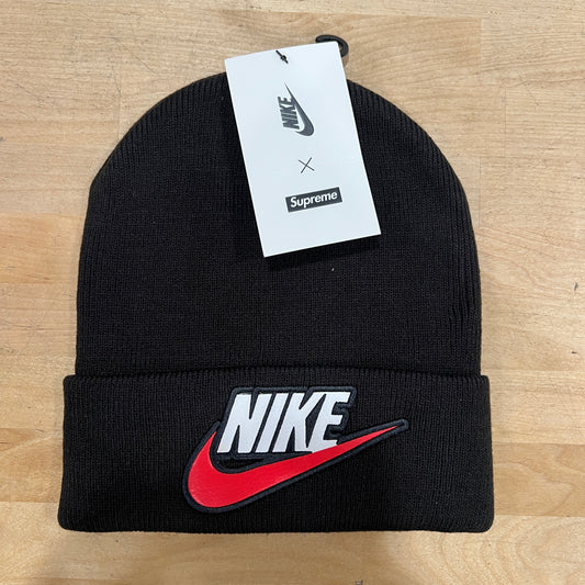 Supreme Nike Beanie Black