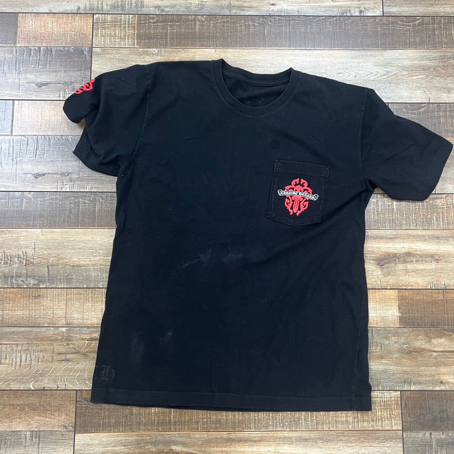 Chrome Hearts Dagger T-shirt Black
