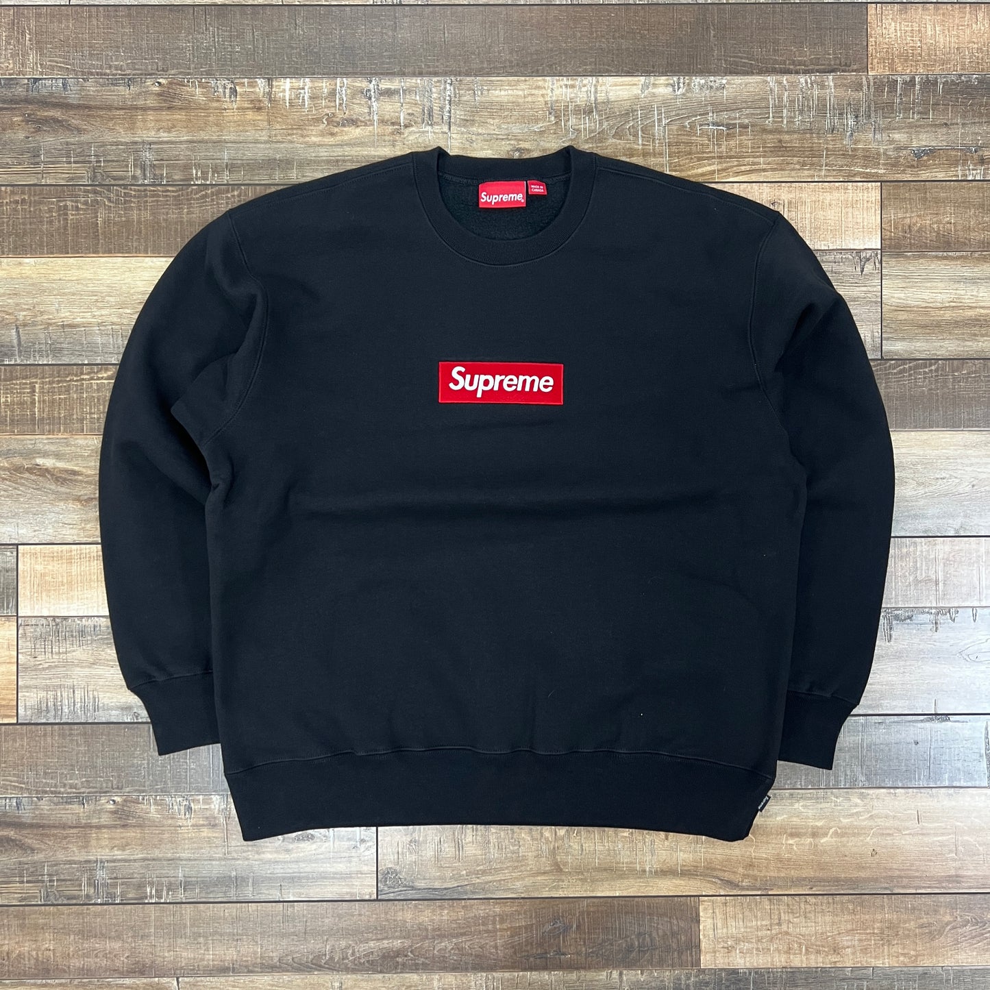 Supreme Box Logo Crewneck (FW22) Black