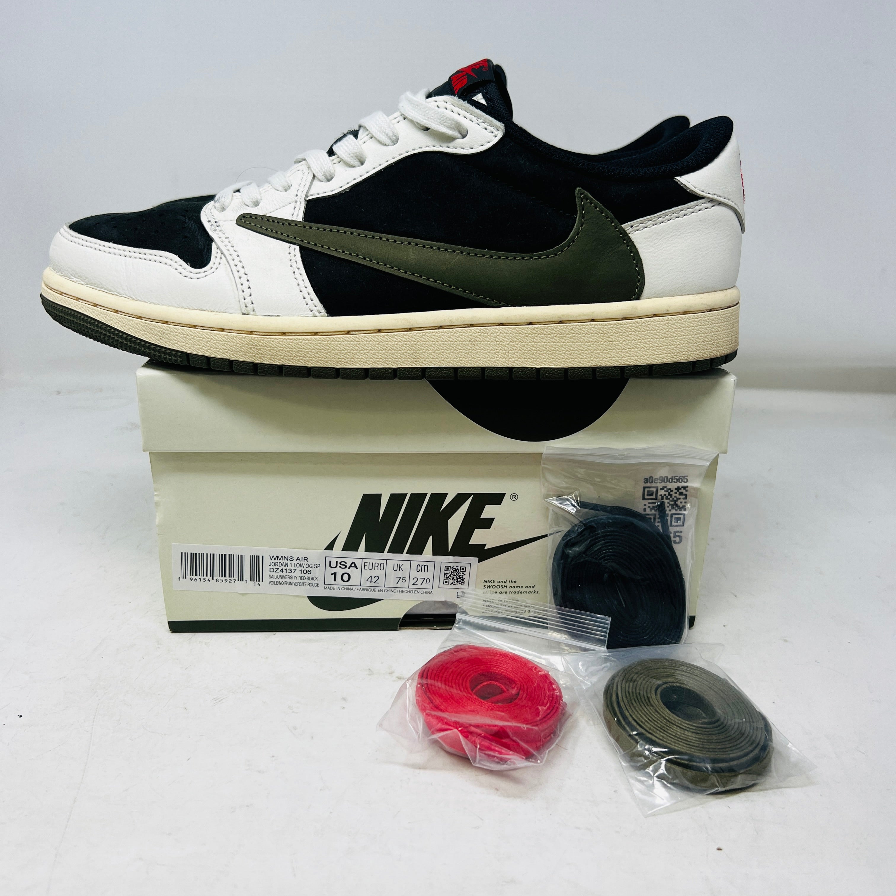 Jordan 1 Retro Low OG SP Travis Scott Olive (Women's) – Holy Ground