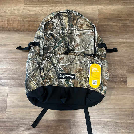 Supreme Denim Backpack Realtree AP Camo