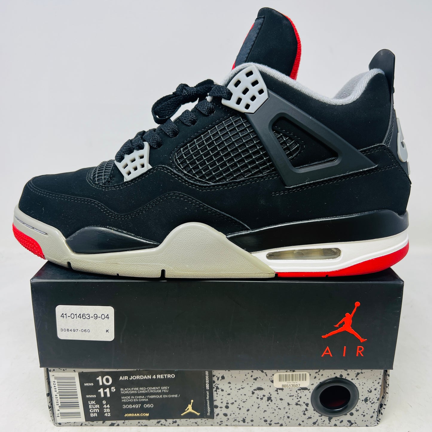 Jordan 4 Retro Bred (2019)