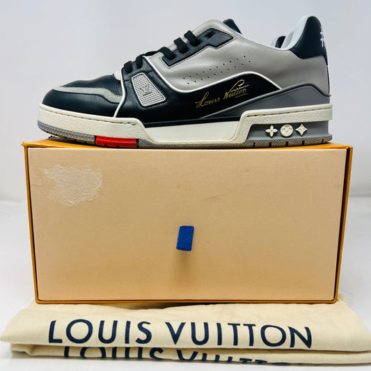 Louis Vuitton LV Trainer Sneaker Low Black Grey