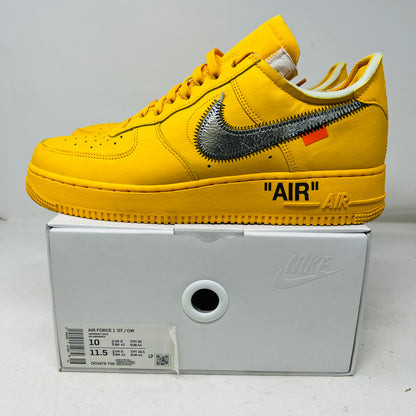 Nike Air Force 1 Low Off-White ICA University Gold