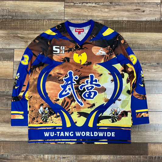 Supreme Wu-Tang Clan Hockey Jersey Blue