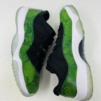 Jordan 11 Retro Low Green Snakeskin