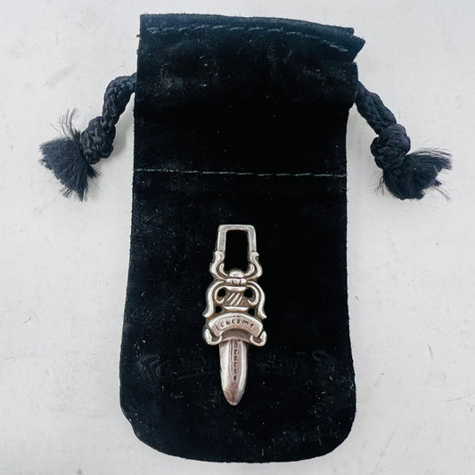 Chrome Hearts  Zipper Dagger Pendant