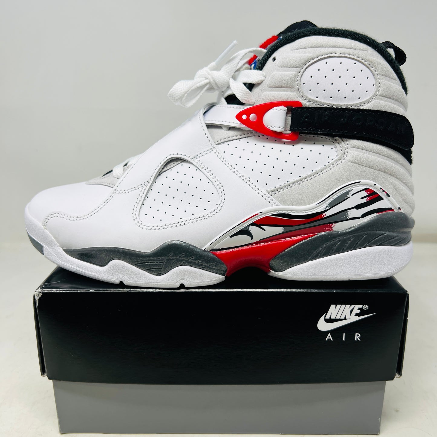 Jordan 8 Retro White True Red (2025)
