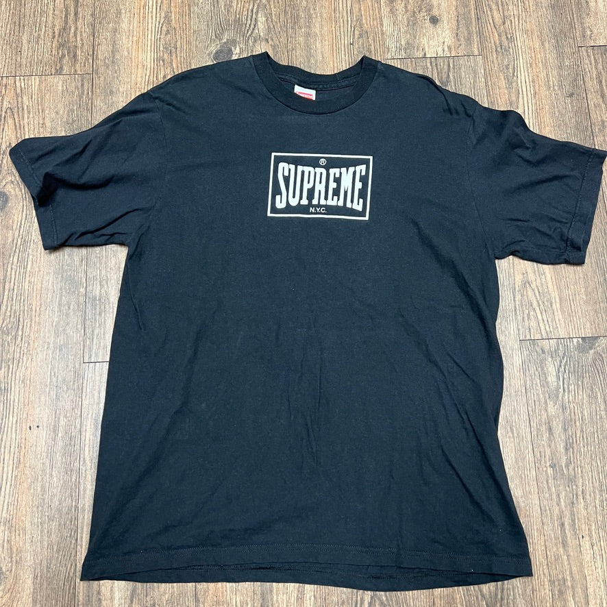 Supreme Warm Up Tee Black