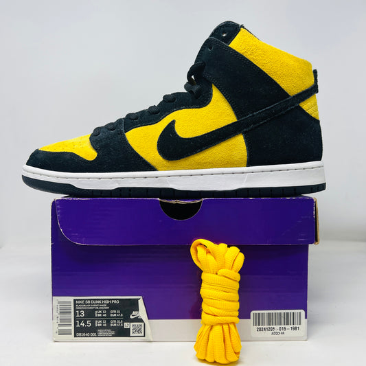 Nike SB Dunk High Pro Reverse Goldenrod