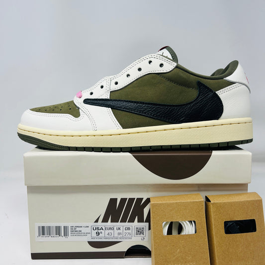 Jordan 1 Retro Low OG SP Travis Scott Medium Olive