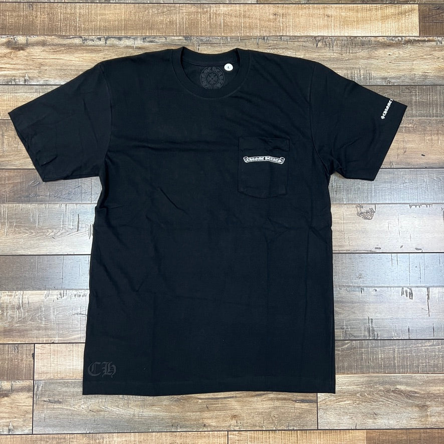 Chrome Hearts Scroll Logo T-shirt Black