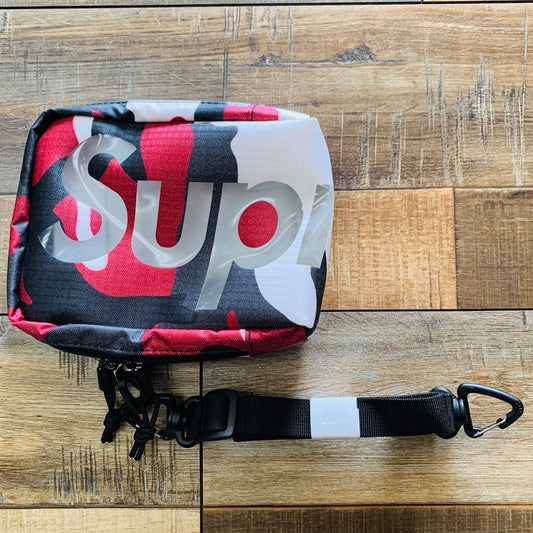 Supreme Neck Pouch (SS21) Red Camo