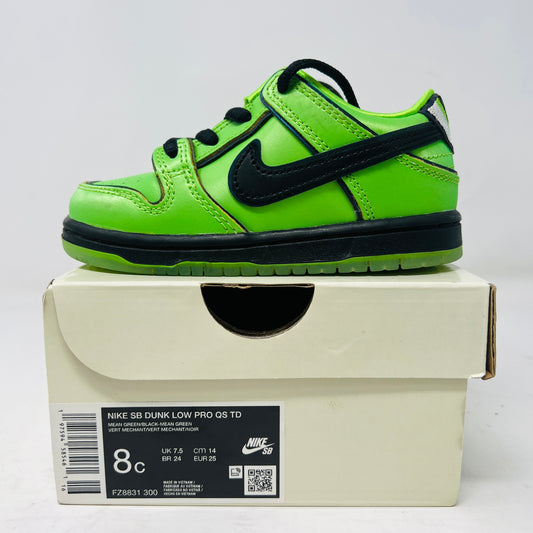 Nike SB Dunk Low The Powerpuff Girls Buttercup (TD)