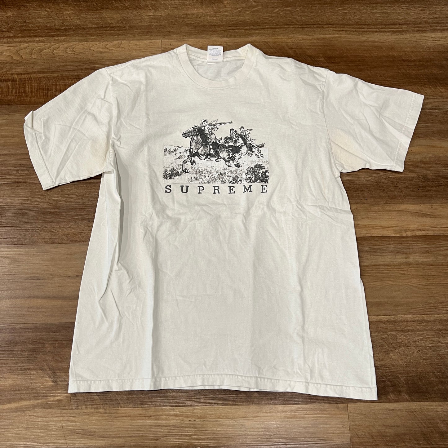 Supreme Riders Tee White
