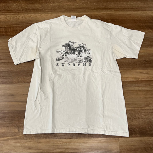 Supreme Riders Tee White