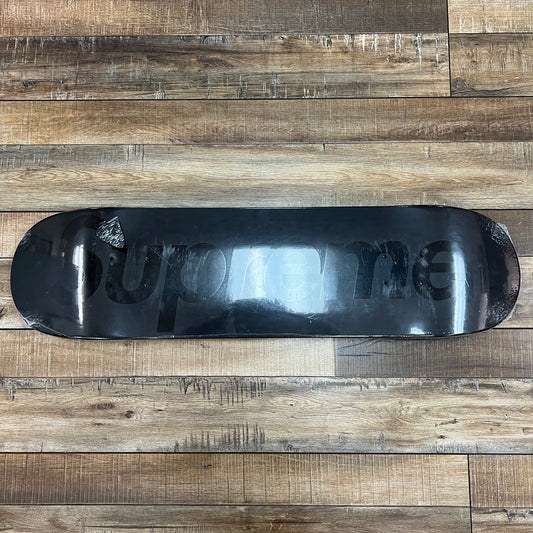 Supreme Tonal Box Logo Skateboard Deck Black