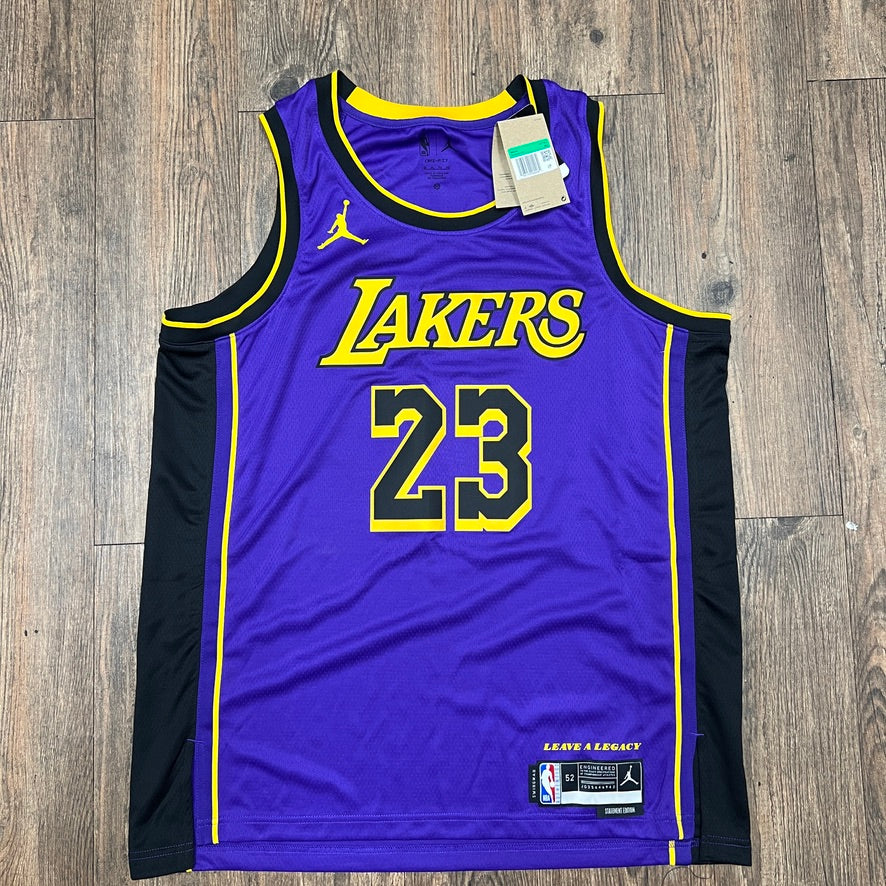 Nike NBA Los Angeles Lakers Statement Edition LeBron James Jersey