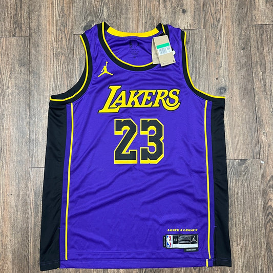 Nike NBA Los Angeles Lakers Statement Edition LeBron James Jersey