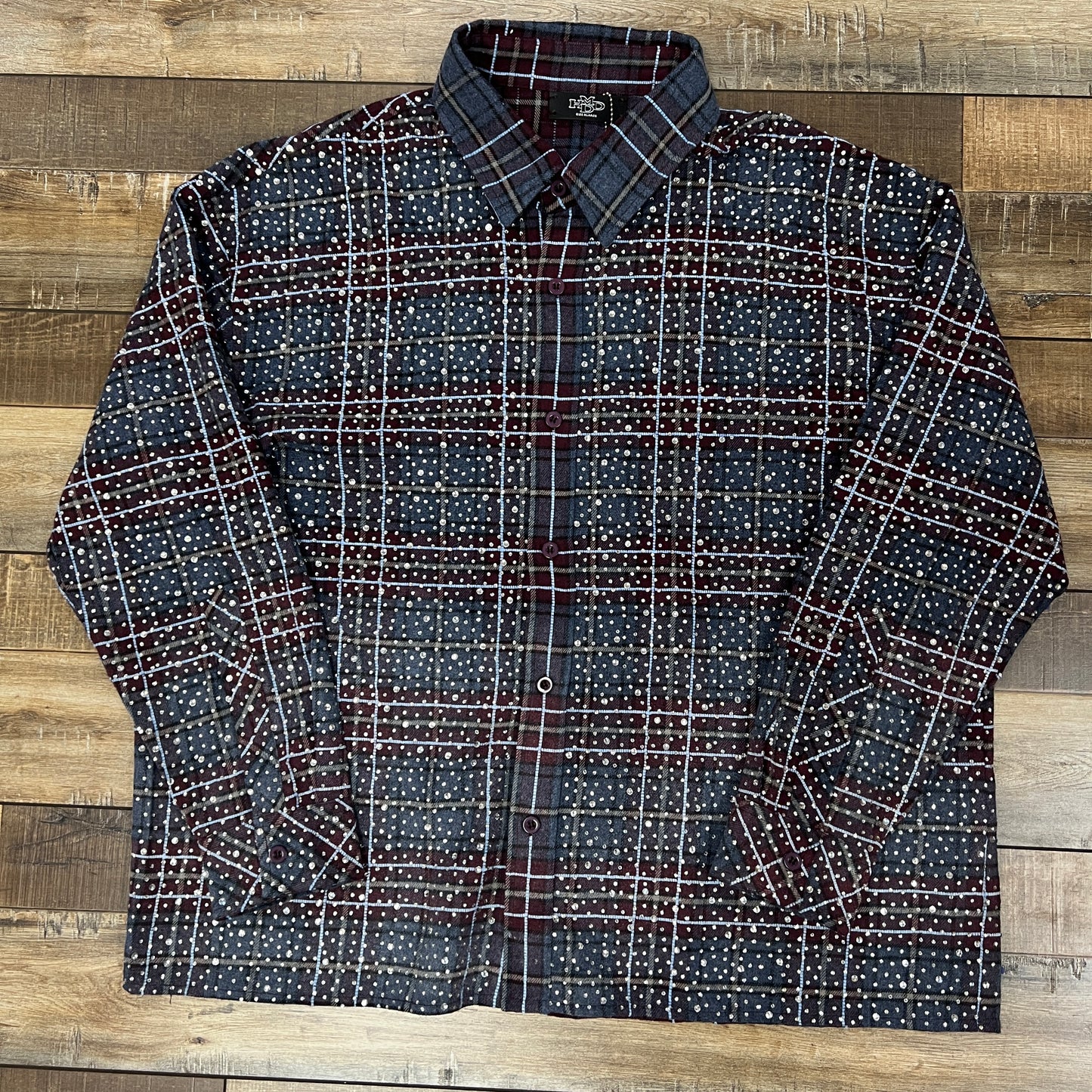 HMDD Cropped Disco Flannel