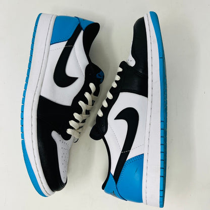 Jordan 1 Retro Low OG Black Dark Powder Blue