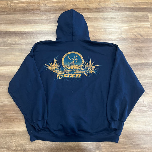 Travis Scott Cacti Icon Heritage Hoodie Navy