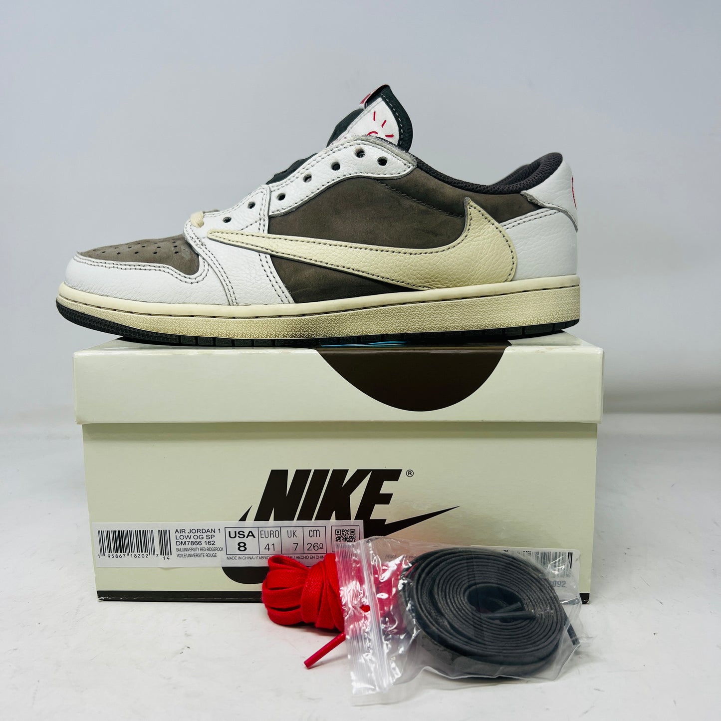 Jordan 1 Retro Low OG SP Travis Scott Reverse Mocha